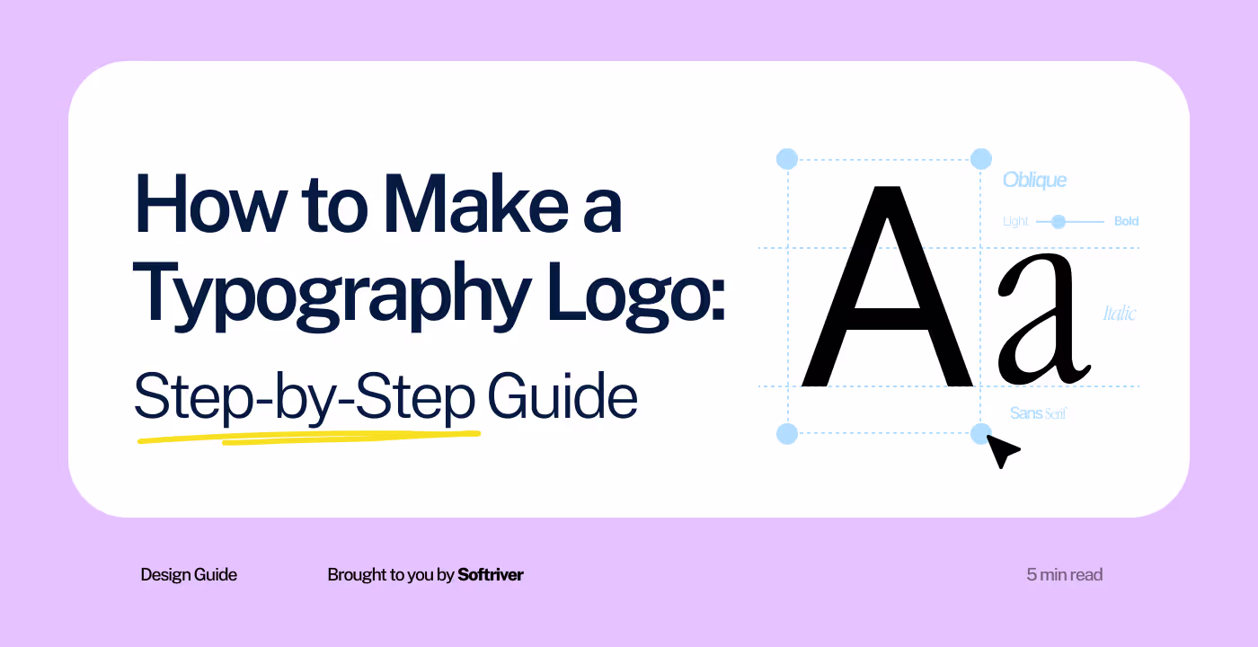 How to Make a Typography Logo: Step-by-Step Guide